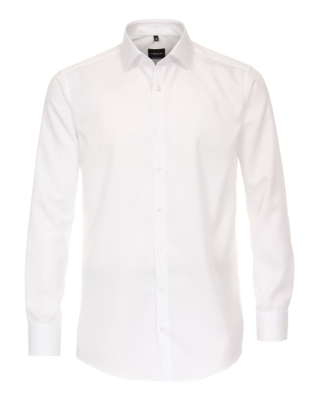 Biela pánska košeľa VENTI Body fit