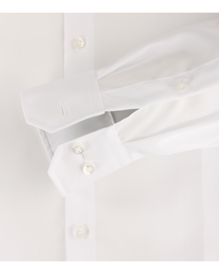 Biela pánska košeľa VENTI Body fit